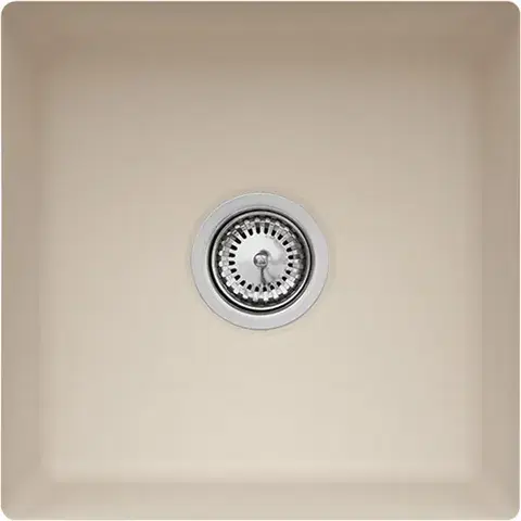 Kuchynské drezy VILLEROY & BOCH VILLEROY & BOCH - Keramický drez Villeroy &amp; Boch podstavný Subway 50 SU, 332501AM, Almond 332501AM