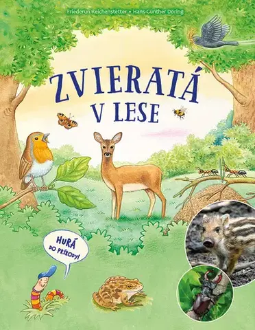 Príroda Zvieratá v lese - Friederun Reichenstetter,Hans-Günther Döring
