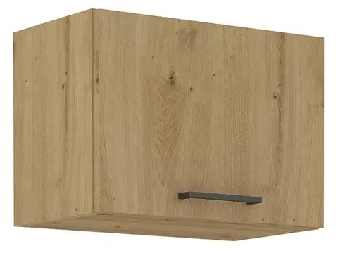 Kuchynské horné skrinky KONDELA Monro 50 GU-36 1F horná kuchynská skrinka dub artisan