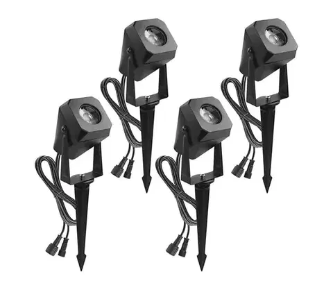 LED osvetlenie  SADA 4x LED RGBIC Stm. von. lampa LED/7W/230V 3000-6500K IP65 Wi-Fi Tuya ZIW194R