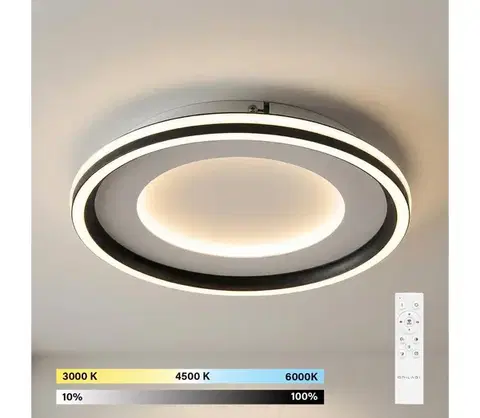 Svietidlá BRILAGI - LED stmievateľné svietidlo TRIVARO LED/56W/230V 3000-6000K pr. 30 cm + s diaľkovým ovládaním BR4582-30R