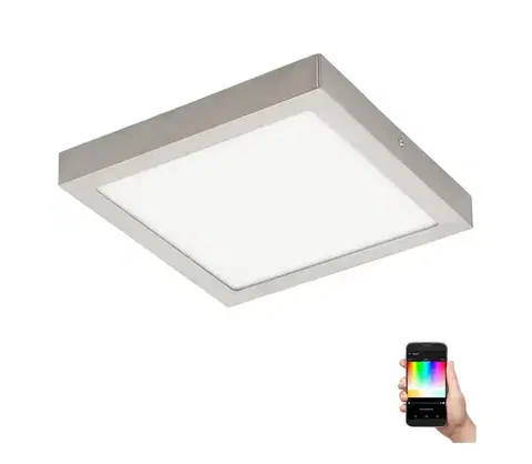 Svietidlá Eglo 96681 - LED RGBW stmievateľné stropné svietidlo FUEVA-C LED/21W/230V 96681