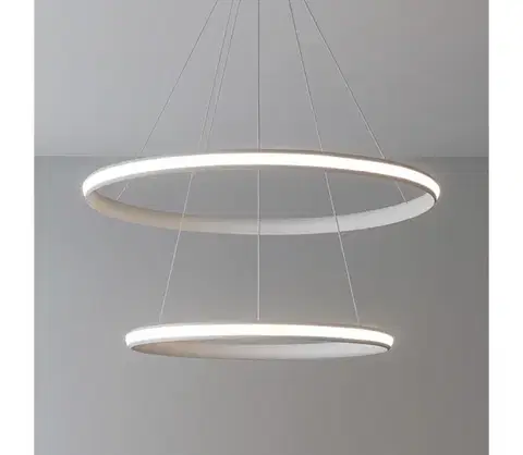 Svietidlá  LED stmievateľný luster na lane LED/90W/230V 3000-6500K priemer 60 cm + diaľkový ovládač TA2306/W