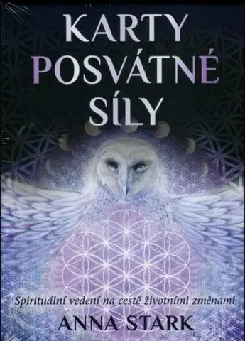Veštenie, tarot, vykladacie karty Karty posvátné síly - kniha + karty - Anna Stark