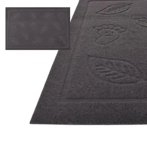 Rohožky Kinekus Rohož 40x60 cm guma+textil šedá STEPS bezokrajová