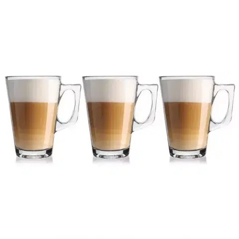Dekorácie a bytové doplnky Pohár na Latté Kpl 3 ks