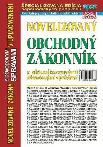 Zákony, zbierky zákonov Novelizovaný Obchodný zákonník 8/2026