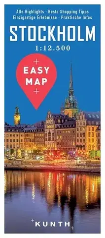 Európa Stockholm - Easy map 1:12 500