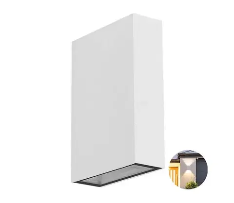 Svietidlá  LED Vonkajšie nástenné svietidlo LED/4W/230V 6400K IP65 biela 218562