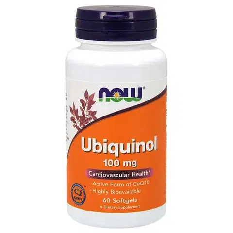 Ostatné špeciálne doplnky výživy NOW Foods Ubiquinol 100 mg