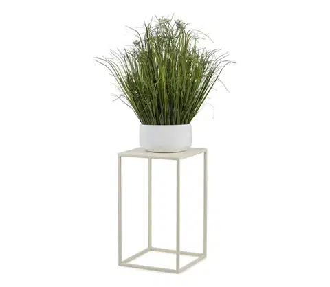 Stojany na kvetiny HowHomely Stojan na kvety 40x24 cm krémová 10-1363/40/krem