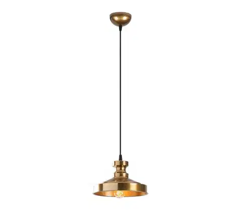 Svietidlá  Luster na lanku BERCESTE 1xE27/40W/230V zlatá 521SHN3133