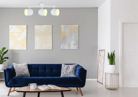 Nástenné svetlá Nástenná lampa Azuro E27 biela