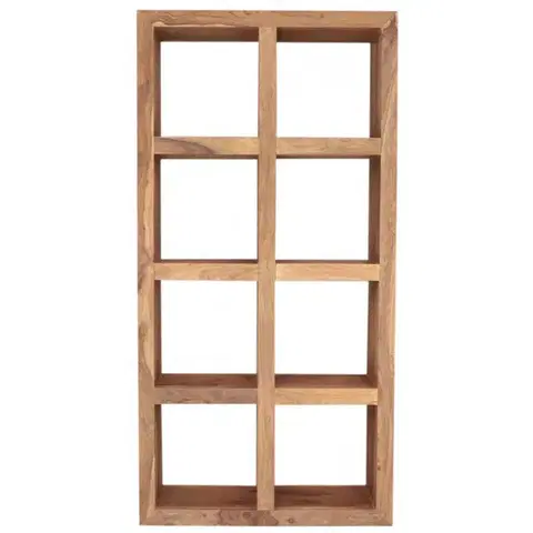 Knižnice Knižnica Gani 90x180x35 z indického masívu palisander