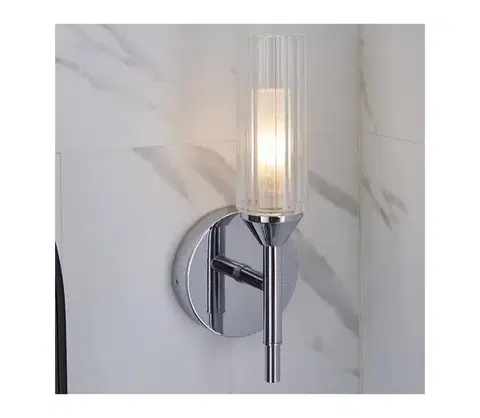 Svietidlá Endon 97171 - Kúpeľňové nástenné svietidlo NATORI 1xG9/3W/230V IP44 lesklý chróm 97171