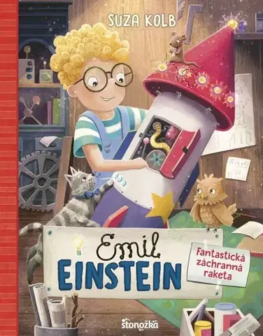 Dobrodružstvo, napätie, western Emil Einstein 5: Fantastická záchranná raketa - Suza Kolbová,Anja Grote,Denisa Stareková