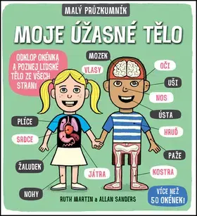 Leporelá, krabičky, puzzle knihy Moje úžasné tělo