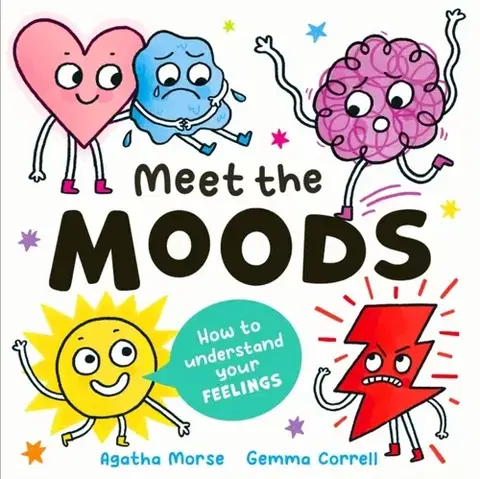 Leporelá, krabičky, puzzle knihy Meet the Moods - Agatha Morse