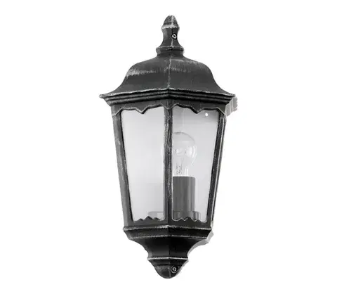 Svietidlá Eglo 79268 - Vonkajšie nástenné svietidlo NAVEDO 1xE27/60W/230V IP44 79268