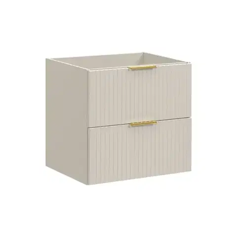 Skrinky pod umývadlo Skrinka do kúpeľne Adel 60 kašmír