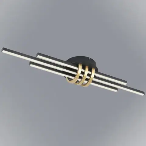 Stropnice do obývačky Luster Olaf black AC-OL403LBL LED PL1