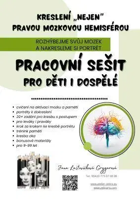 Kreslenie, maľovanie Kreslení „nejen“ pravou mozkovou hemisférou, 2. vydání - Jana Grygarová Laštovičková