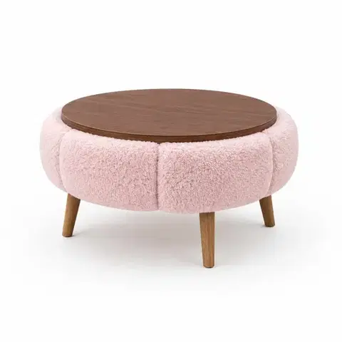 Konferenčné stolíky Konferenčný stolík PAPATYA 60 WALNUT