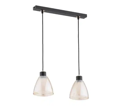Svietidlá  Luster na lanku ANION 2xE27/60W/230V 62263