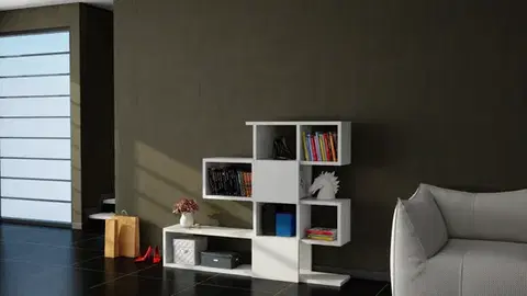 Knižnice Knižnica Karlin - White