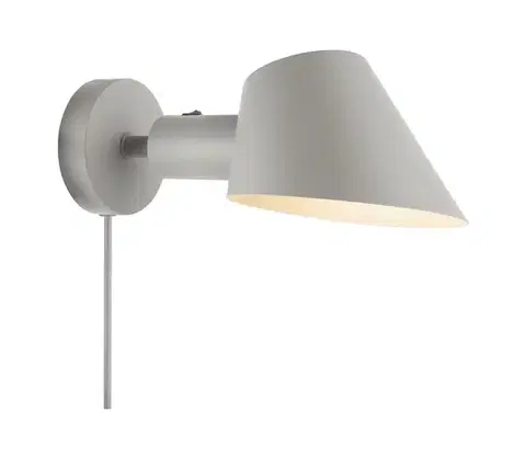 Svietidlá DFTP by Nordlux - Nástenné svietidlo STAY 1xE27/60W/230V sivé 2220381010