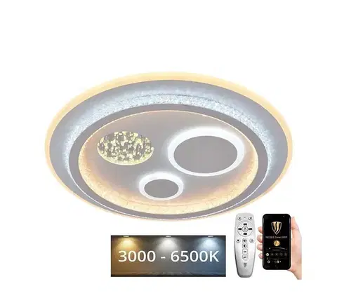Svietidlá  LED Stmievateľné stropné svietidlo LED/110W/230V 3000-6500K + diaľkové ovládanie J1314/W