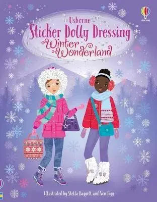 Nalepovačky, vystrihovačky, skladačky Sticker Dolly Dressing Winter Wonderland - Fiona Watt,Non Figg