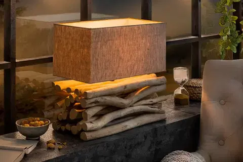 Osvetlenie Stolová lampa KAINEUS Dekorhome