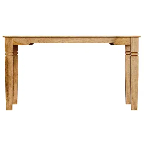 Jedálenské stoly Jedálenský stôl Guru 140x90 z mangového dreva