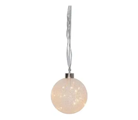 Vianočné dekorácie Eglo 411338 - LED Vianočná dekorácia GLOW SNOW 15xLED/0,064W/4,5/230V pr. 10 cm 411338