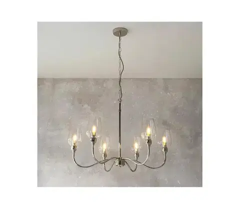 Svietidlá Endon 103315 - Luster na reťazi 6xE14/6W/230V lesklý chróm 103315