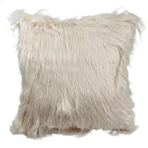 Dekoračné obliečky Dekoračná obliečka 40x40cm Long Hair ružová TiaHome