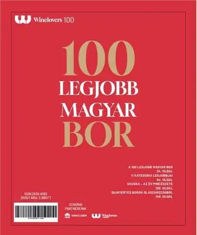 Víno A 100 legjobb magyar bor 2025 - Winelovers 100