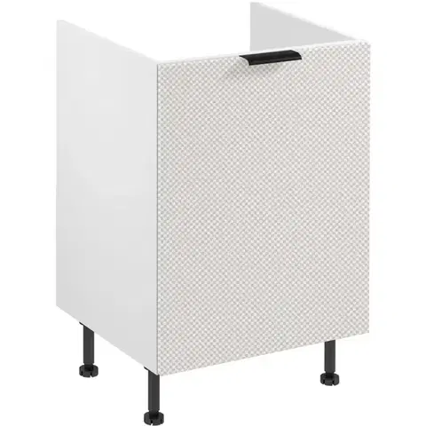 Kuchynské skrinky Korpus Luxeo K04-D60Z biely