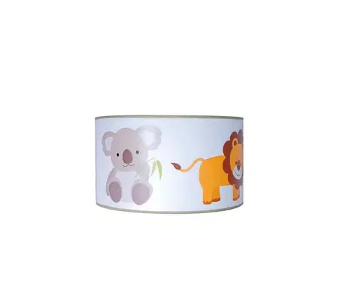 Svietidlá  Detské stropné svietidlo ZOO 2xE27/60W/230V 116