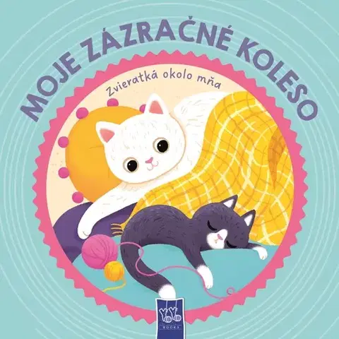 Leporelá, krabičky, puzzle knihy Moje zázračné koleso: Zvieratká okolo mňa