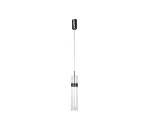 Svietidlá Light Prestige LED luster na lanku AMBIENTE LED/6W/230V 3000/4000/6000K čierna LP-1510/1P GR