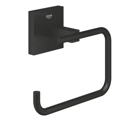 Svietidlá GROHE 409782430 - Držiak toaletného papiera START CUBE čierny 409782430