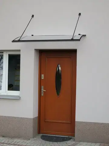 Vchodové prístrešky Strieška nad dvere 140/85 Dekorhome