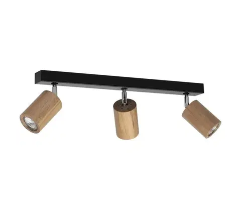 Svietidlá  3913174 - LED stropné bodové svietidlo MATTI 3xGU10/5W/230V dub 3913174