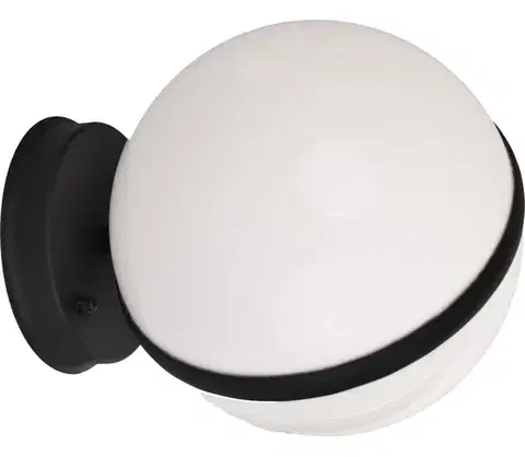 Svietidlá  Vonkajšie nástenné svietidlo CIRCULO 1xE27/40W/230V IP44 EKO6641