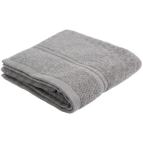 Bytový textil Uterák Pop Corn+Viskóza 50x100 cm M-26 sivá