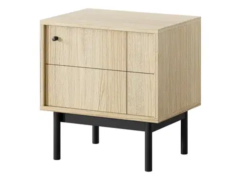 Nábytok ArtPS Nočný stolík JAPANESE S54 | oak line