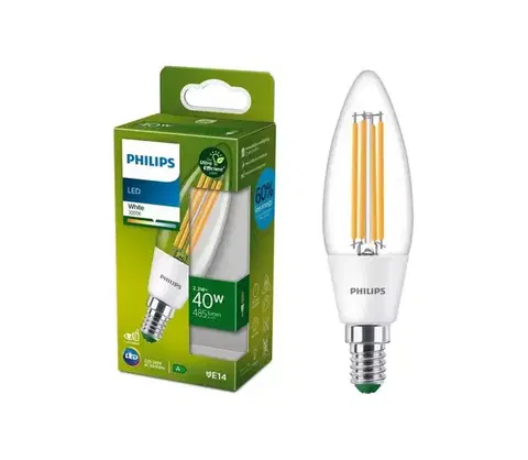 LED osvetlenie LED Žiarovka ULTRAEFFICIENT VINTAGE Philips B35 E14/2,3W/230V 3000K 8719514435759