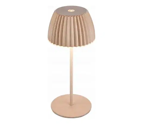 Lampy Briloner 7552-011 - LED stmievateľná nabíjacia vonkajšia stolná lampa MINI LED/1,5W/5V IP44 7552-011